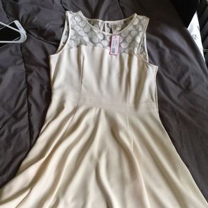 Cream dress